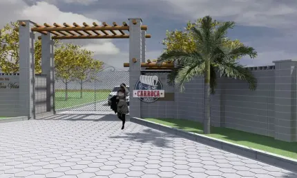 Terreno comercial para alugar na Luiz Túlio, Campo Redondo, Araucária, 200 m2 por R$ 6.000
