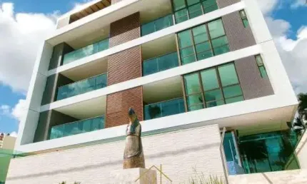Apartamento à venda beira-mar no cabo branco, joão pessoa/pb