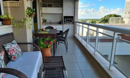 Imperdível: Apartamento de Luxo à Venda no Edifício Opera Prima em Cuiabá-MT, 4 Quartos, 2 Suítes, 3 Salas, 2 Vagas, 147m².