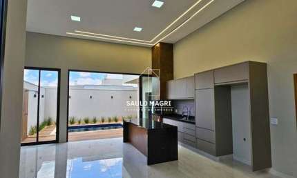 Casa em condomínio fechado com 3 quartos à venda na Setlife 1 - Mirassol - SP, 109, Setlife Residence Club 2, Mirassol, 177 m2 por R$ 900.000