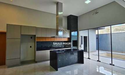 Casa em condomínio fechado com 3 quartos à venda na Setlife 1 - Mirassol - SP, 132, Setlife Residence Club 2, Mirassol, 165 m2 por R$ 980.000