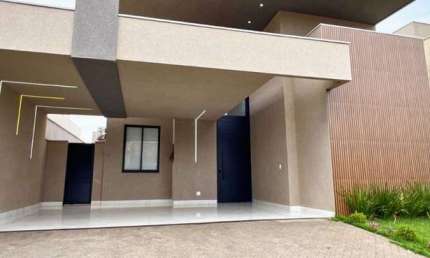 Casa em condomínio fechado com 3 quartos à venda na Avenida José Vieira Machado Junior, 162, Quinta do Lago Residence, São José do Rio Preto, 206 m2 por R$ 1.500.000