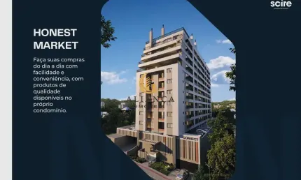 Apartamento com 1 quarto à venda na Rua Santo Antônio, Barreiros, São José