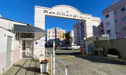 Apartamento com 2 quartos à venda na Rua Pedro Theisen Júnior, Aririu, Palhoça