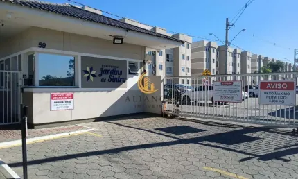 Apartamento com 2 quartos à venda na Rua Rodney Brasil Machado, Sertão do Maruim, São José
