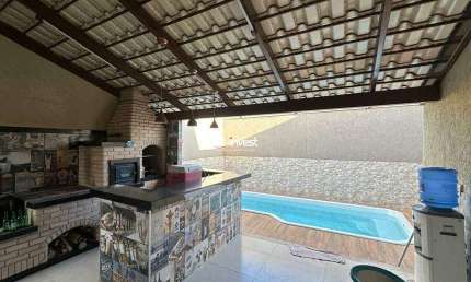 Oportunidade casa com excelente área de lazer no bairro parque das laranjeiras 1