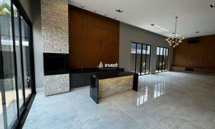 Casa de alto nível, acabando de ficar pronta em um dos melhores condomínios fechados de alto padrão de Uberaba, Residencial Damha I