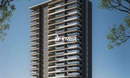 Apartamentos de 125 m2 e 147 m2, sendo 3 suítes amplas, salas de tv e jantar, cozinha americana conjugada com a varanda.