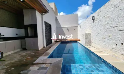 Casa em condomínio fechado com 3 quartos à venda no Estância dos Ipês, Uberaba 