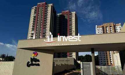 Apartamentos de 76 m2 a 124 m2. Dois quartos sendo uma suíte ou apartamentos de três suítes. Varanda gourmet com churrasqueira a carvão.