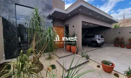 Casa à venda, 3 quartos, 1 suíte, 4 vagas, Jardim do Lago - Uberaba/MG