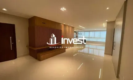 Apartamento ao lado do clube Uirapuru com 3 suítes, varanda gourmet com churrasqueira e sala para 3 ambientes