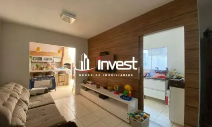 Casa com 3 quartos, cozinha planejada e 2 vagas no Condomínio Terra Nova – Uberaba
