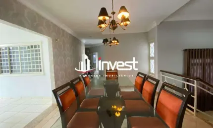 Imponente residência à venda com 7 quartos, área gourmet completa e 4 vagas, no Parque do Mirante - Uberaba