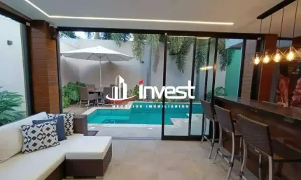 Casa Mobiliada para alugar no Jardim do Lago, 3 suítes - Uberaba