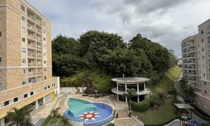 Apto no tabuleiro - 2 dorm - 1 suite - varanda c/churras - lazer super completo