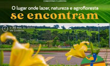 Vende-se Ágio de lote - Florata Condomínio Florestal - Santo Antônio de Goiás - GO