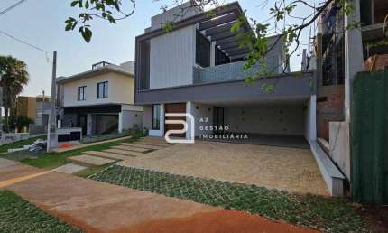 Casa com 3 dormitórios, 207 m² - venda por R$ 1.980.000,00 ou aluguel por R$ 12.380,00/mês - Loteamento Residencial e Comercial Villa D'Aquila - Piracicaba/SP