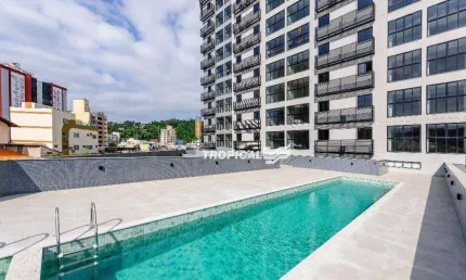 Apartamento com 1 dormitório à venda, 43 m² por r$ 445.000,00 - centro - blumenau/sc