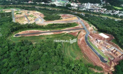 Terreno à venda, 375 m² por r$ 330.000,00 - ponta aguda - blumenau/sc