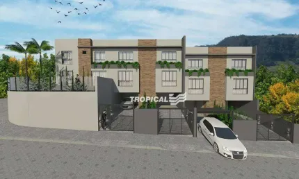 Sobrado com 2 dormitórios à venda, 90 m² por r$ 475.000,00 - escola agrícola - blumenau/sc