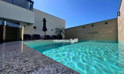 Apartamento com 1 dormitório para alugar, 48 m² por R$ 3.250,00/mês - Velha - Blumenau/SC
