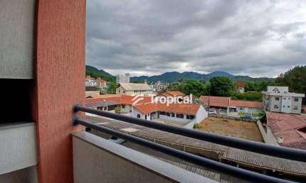Apartamento com 3 dormitórios para alugar, 72 m² por R$ 2.312,00/mês - Velha - Blumenau/SC
