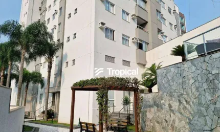 Apartamento com 3 dormitórios para alugar, 105 m² por R$ 3.726,75/mês - Velha - Blumenau/SC