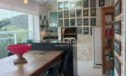 Apartamento com 3 dormitórios à venda, 158 m² por R$ 1.300.000,00 - Parque Enseada - Guarujá/SP