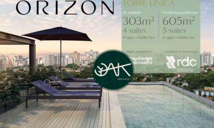 Apartamento com 4 dormitórios à venda, 303 m² por R$ 3.009.600,00 - Edifício Orizon Park - São José dos Campos/SP
