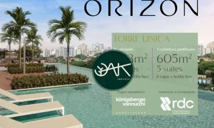 Apartamento com 5 dormitórios à venda, 605 m² por R$ 7.660.800,00 - Edifício Orizon Park - São José dos Campos/SP