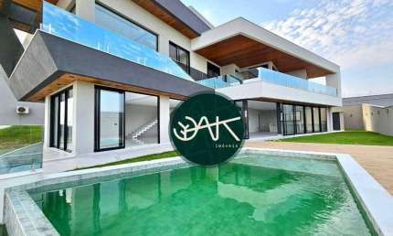 Casa com 5 dormitórios à venda, 600 m² por R$ 7.000.000,00 - Condomínio Reserva do Paratehy - São José dos Campos/SP