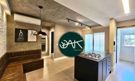 Apartamento com 1 dormitório à venda, 57 m² por R$ 699.000,00 - Vila Ema - São José dos Campos/SP