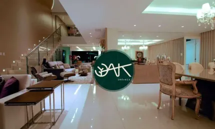 Casa com 4 dormitórios à venda, 460 m² por r$ 4.500.000,00 - jardim do golfe - são josé dos campos/sp