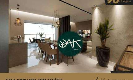 Apartamento com 3 dormitórios à venda, 90 m² por R$ 570.000,00 - Urbanova - São José dos Campos/SP