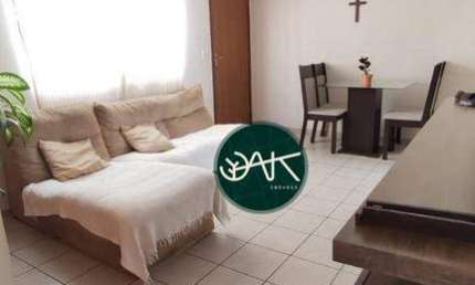 Apartamento com 3 dormitórios à venda, 58 m² por R$ 349.000 - Floradas de São José - São José dos Campos/SP