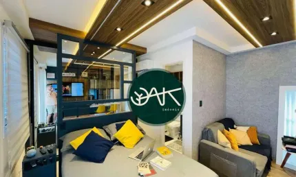 Apartamento com 1 dormitório à venda, 35 m² por R$ 590.000 - Condomínio Centro Empresarial Taquari - São José dos Campos/SP