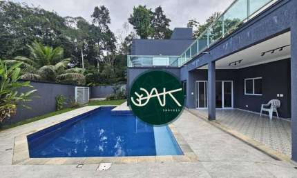 Casa com 4 dormitórios à venda, 361 m² por R$ 2.700.000 - Boracéia - São Sebastião/SP