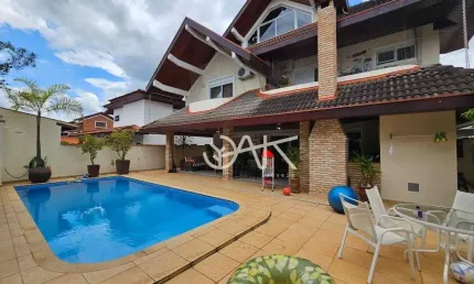 Casa com 4 dormitórios para alugar, 407 m² por r$ 14.920,00/mês - condomínio esplanada do sol - são josé dos campos/sp