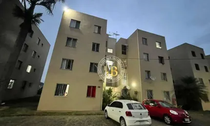 Apartamento com 2 quartos para alugar, 50 m² por R$ 850/mês - Santa Cruz - Juiz de Fora/MG