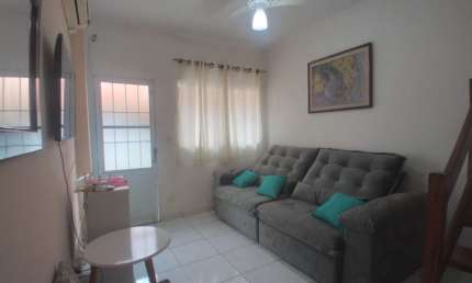 SOBRADO 3 DORMITÓRIOS, SUITE, 200MTS DA PRAIA NA VILA SÃO PAULO - R$ 320 MIL - LOCAÇÃO DEFINITIVA - R$2.600 (PACOTE)