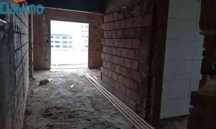 123mil entrada e saldo direto - apartamento 2 quartos um suite - entrega próxima 280m do mar