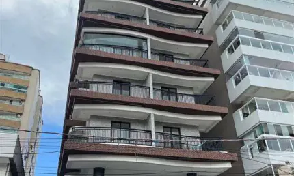 Apartamento novo vila tupi 2 dormitórios 1 suíte 2 sacadas lazer espetacular 300 metros do mar