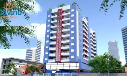 40,7mil entrada e saldo pelo banco Praia da Vila Guilhermina - Apartamento 1 suite - lazer completo sacada gourmet