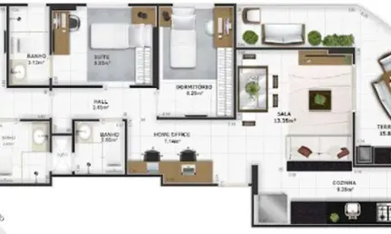 Super oferta 660mil 3 qurtos 2 suites 2 vagas 200 m do mar da vila tupi entrega 2024