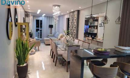 Apartamento 3 quartos 2 suites 3 vagas demarcadas finamente mobiliado, alto apdrão, lazer completo, ao lado da av mal mallet canto do forte