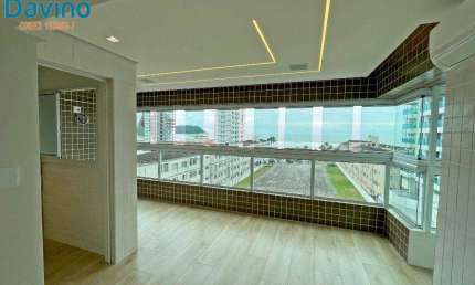 1070milhao - 3 dormitórios um suite apartamento há 100m do mar do boqueirão LAZER DE CLUBE