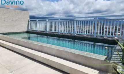 Lindo apartamento com 2 dormitórios, lazer completo, 300 metros da praia por apenas r$350.000,00
