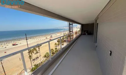 774MIL ENTRADA SALDO DIRETO - Apartamentos total frente mar - todos 3 suites - vagas demarcadas  - altissimo padrão canto do forte - vista de cinema - luxo e requinte