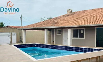 400 mil  à vista - Oportunidade!!! Linda casa térrea com piscina e churrasqueira - Itanhaem lado praia!